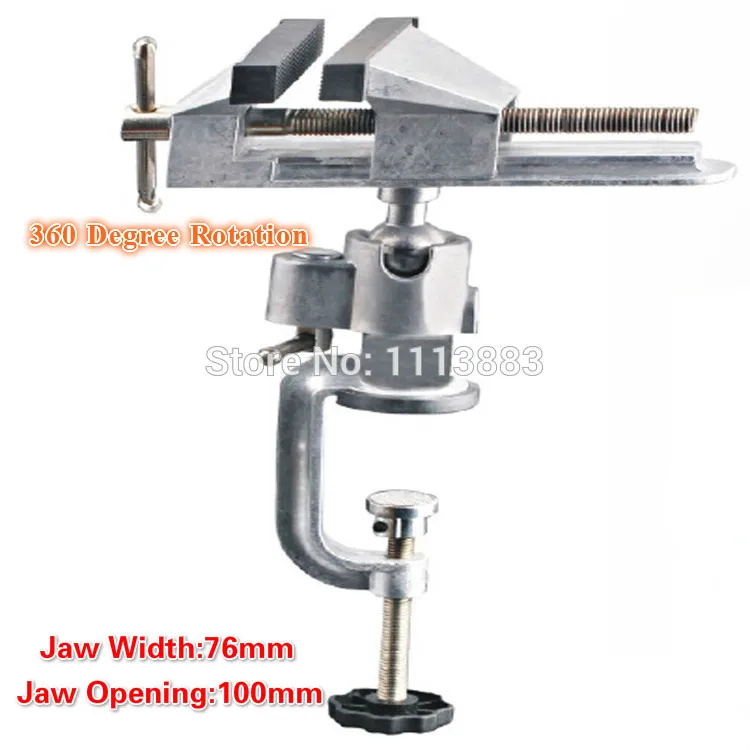 4 &quot/100 мм скамейки тиски с наковальней Поворотная фиксирующая база столешница