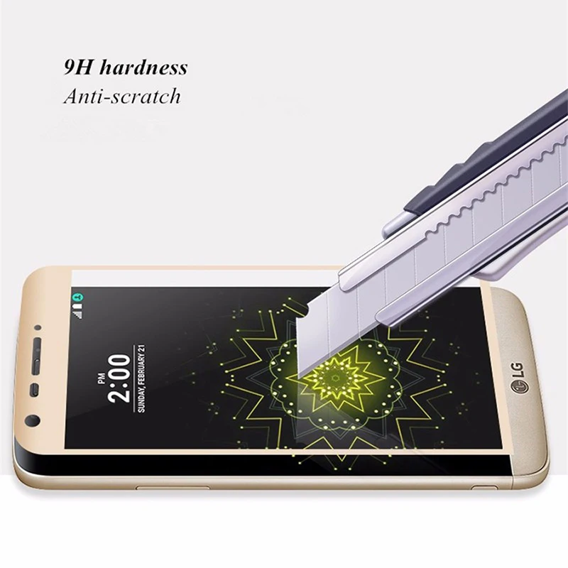 0,3 мм Премиум на 3D закаленное стекло для LG G5 протектор экрана закаленное защитное полное покрытие для LG G 5 SE H850 пленка защитный чехол