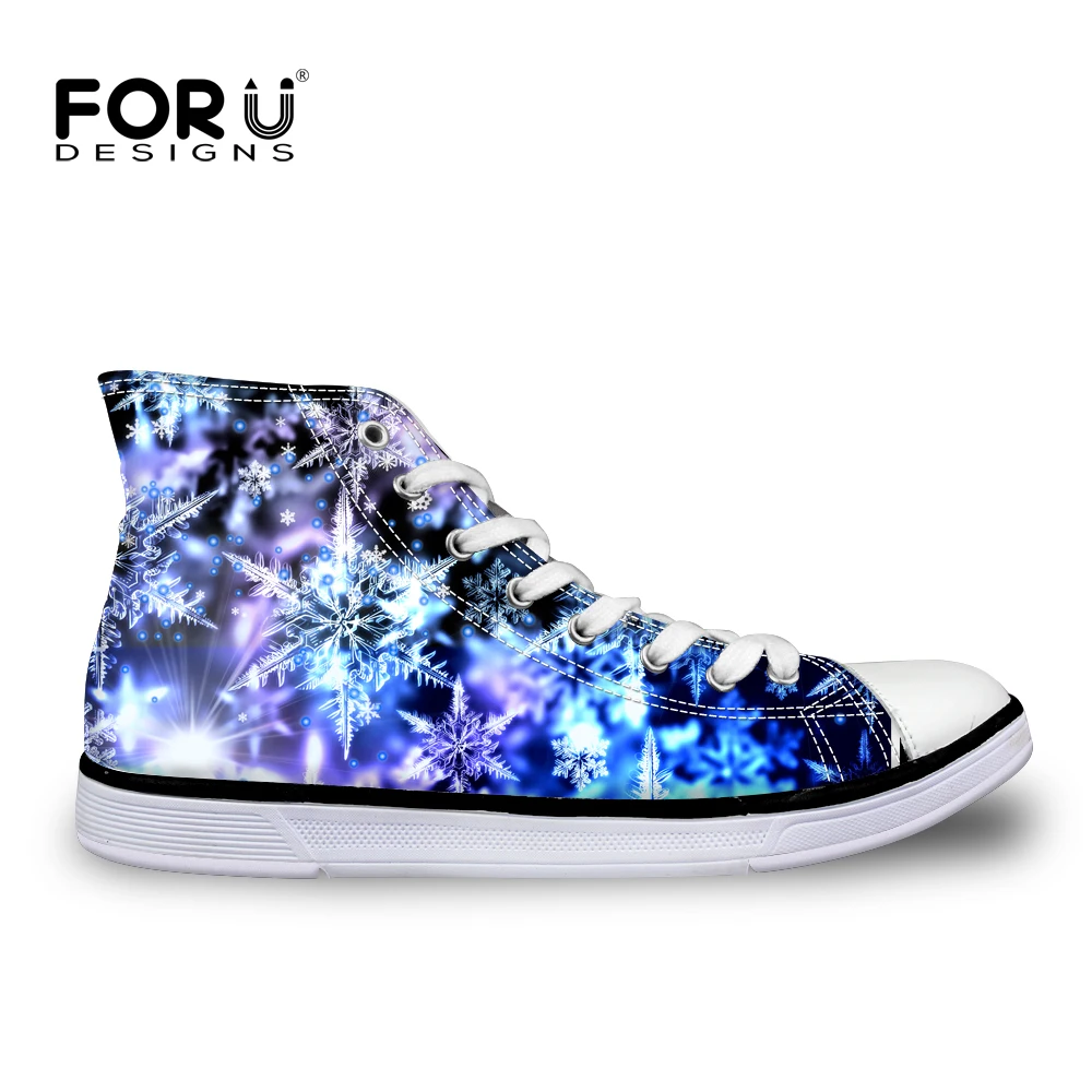 FORUDESIGNS/ г. Осенняя модная женская обувь из нескольких вулканизированных материалов Повседневная Женская парусиновая обувь с высоким берцем на шнуровке для женщин, женская обувь на плоской подошве