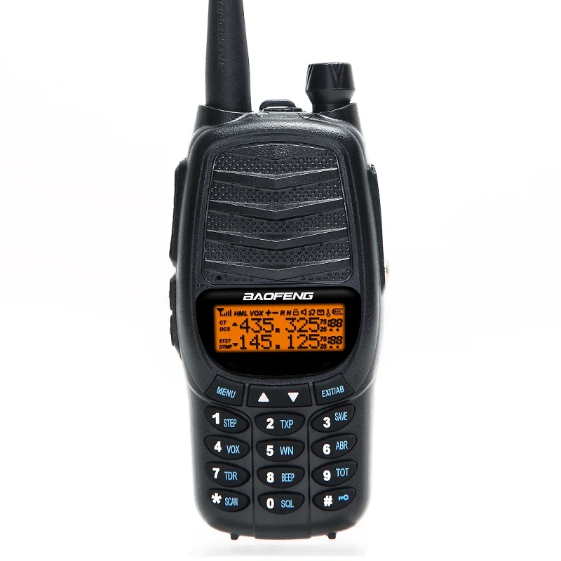 Baofeng UV-X9 Plus 10 Вт мощная рация мощная портативная рация VHF/UHF 10 км модернизированная UV-82 uv82 CB радиоантенна - Цвет: black color