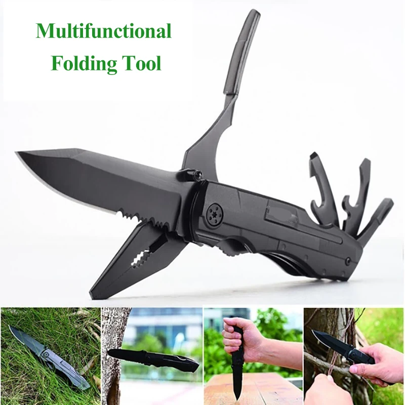 Многофункциональные карманные плоскогубцы многофункциональные складные ножи