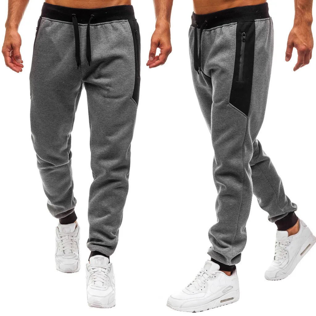 

Jogging Pants Men Solid GYM Training Pants Sportswear Joggers Sports Pants Men Running Swearing Pants Jogging Sweatpants 2019