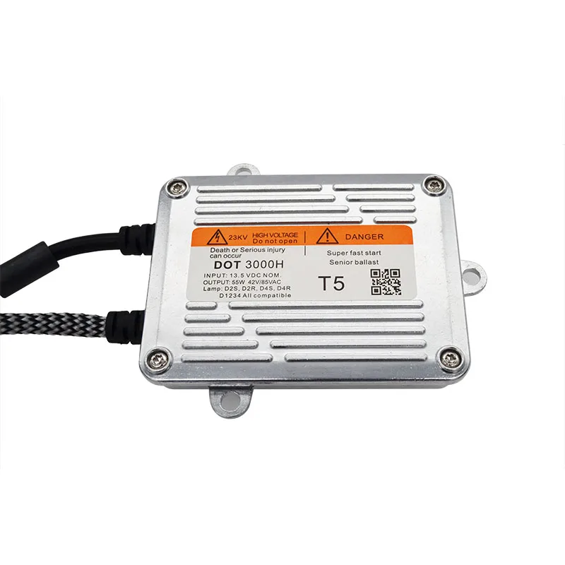 SKYJOYCE 1 шт. 55 Вт DLT T5 HID балласт Быстрый Яркий балласт с блоками зажигания ментальный цифровой для HID комплект H1 H7 H11 HID лампы