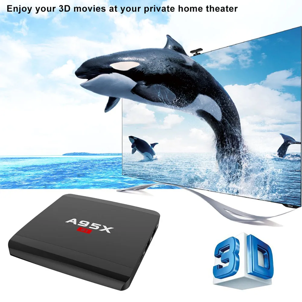 Android 7,1 ТВ приставка Amlogic S905W четырехъядерный 2 Гб 16 Гб Смарт ТВ видео 3D 4K HD 2,4G Wifi медиаплеер смарт андроид ТВ приставка A95X R1