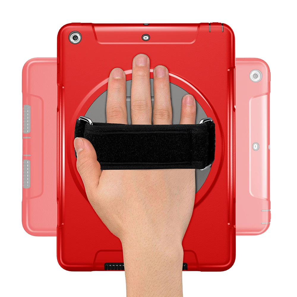 Чехол для iPad 9 7 дюймов 2017 2018 Детский защитный чехол планшета с поворотом на 360