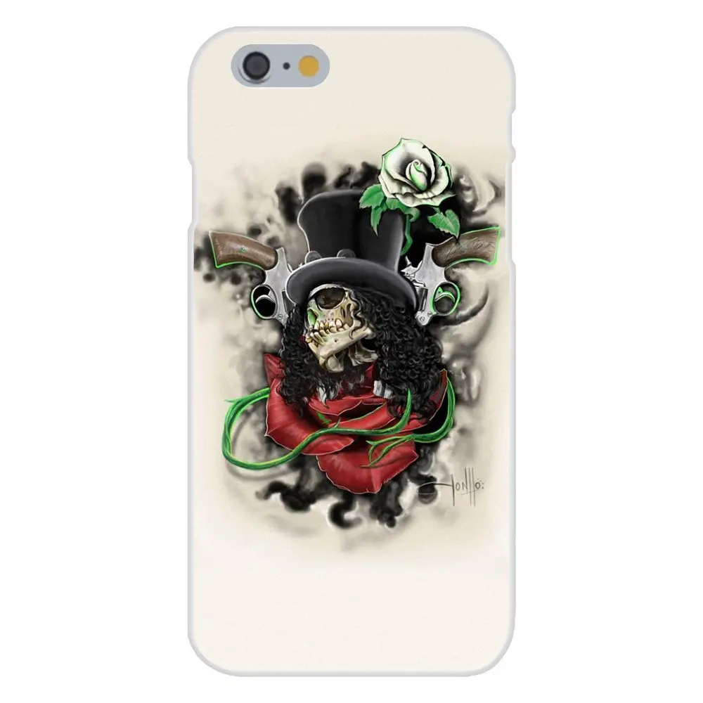 Мягкий чехол для телефона Galaxy A3 A5 A7 A8 A9 A9S On5 On7 Plus Pro Star 2015 2016 2017 2018 Guns N Roses Slash