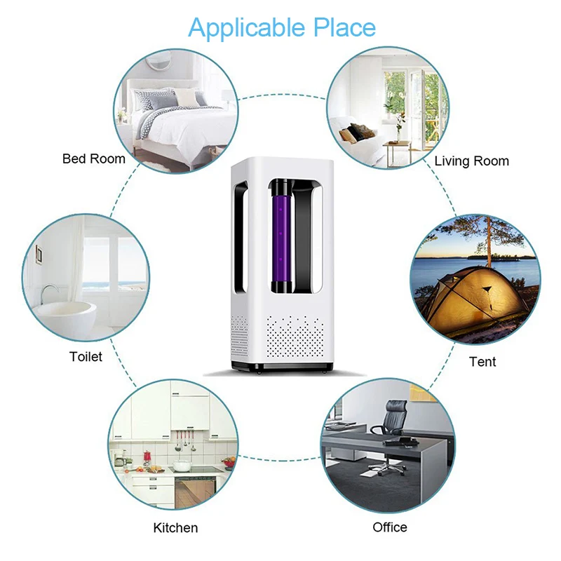Светодиодная лампа-убийца от комаров антимоскитная ловушка лампа-ловушка Zapper USB