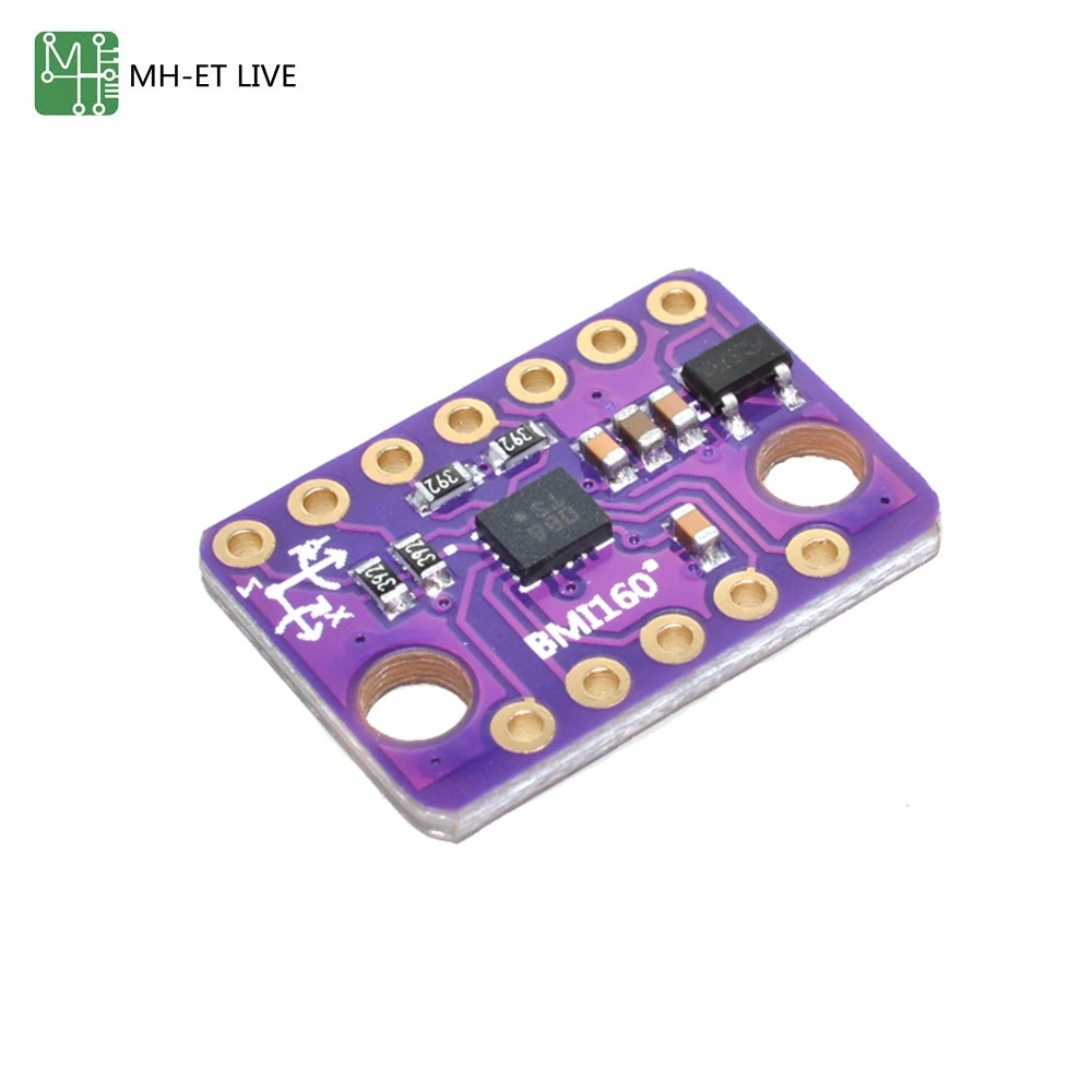 MH ET LIVE BMI160 GY 6DOF 6 осевой гироскоп гравитационный модуль датчика акселерометра IIC I2C