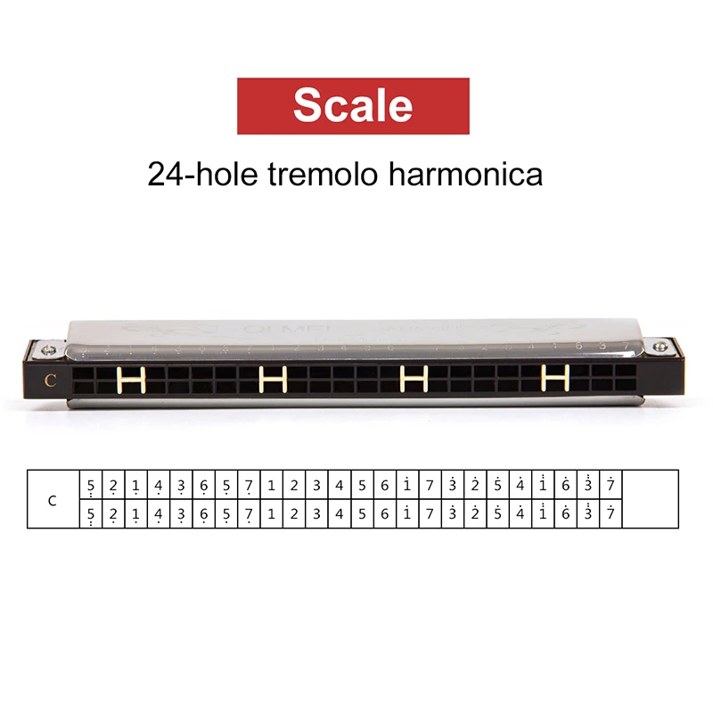 Kmise TREMOLO Master Губная гармошка французская арфа рот Фосфорная бронза 24 Отверстия