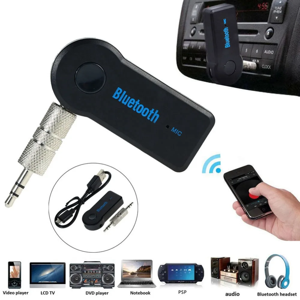 Беспроводной Bluetooth 3 5 мм AUX аудио стерео музыка домашний Автомобильный приемник
