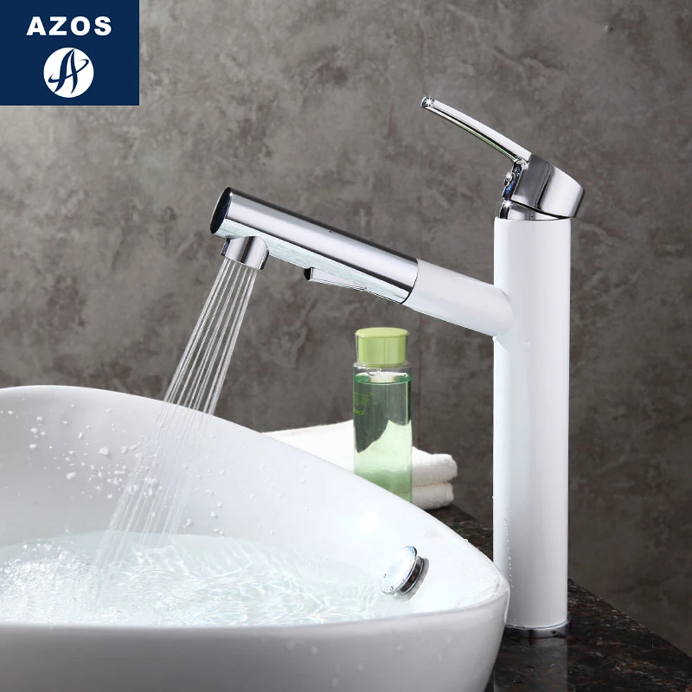 Смеситель для ванной комнаты с одной ручкой Поворотный душа Носик сосуд Раковина