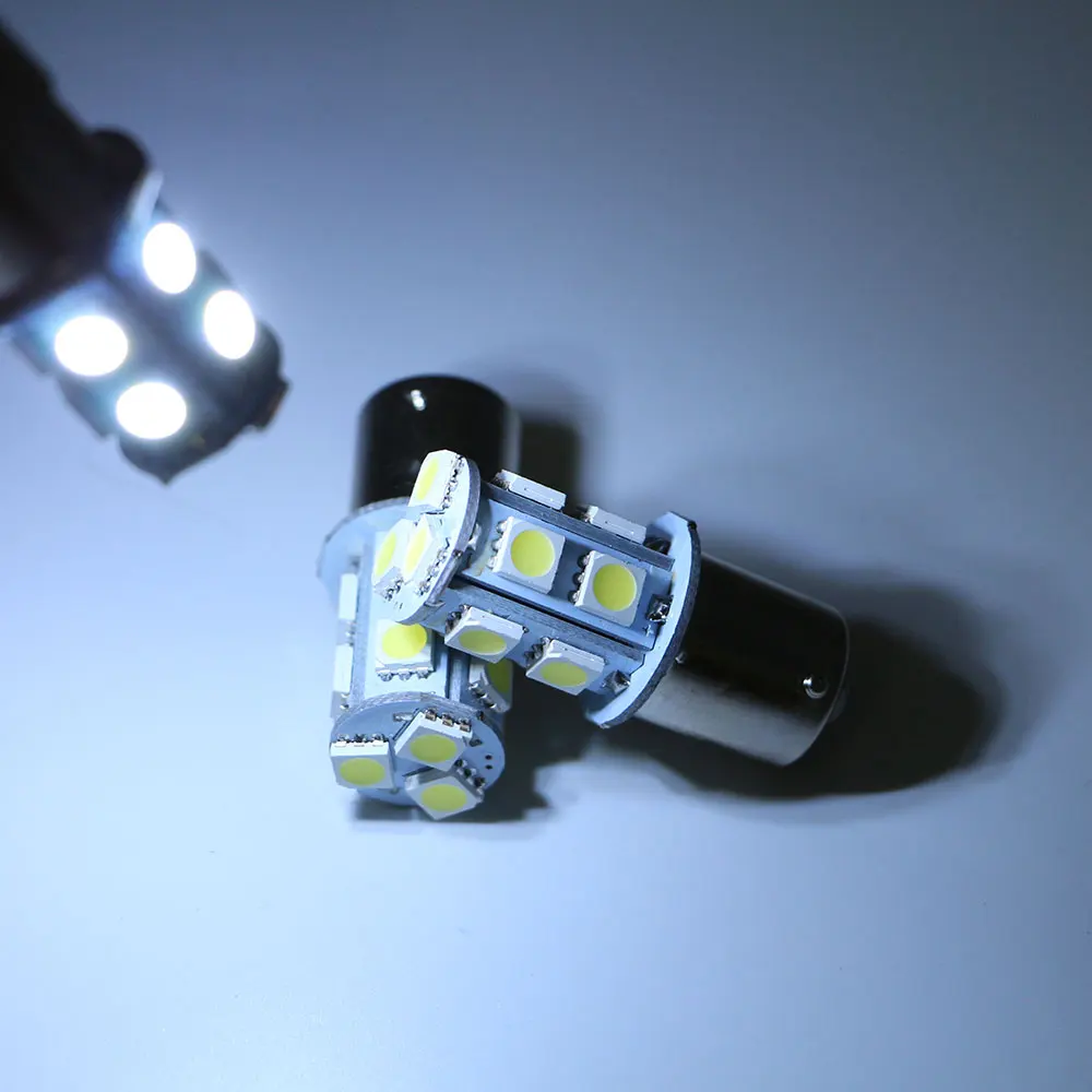 20 штук 24V 5050 13 SMD 1156 BA15S 1157 BAY15D светодиодный лампы авто светильник источник от дорожного движения тормозной светильник сигнала поворота светодиодный светильник