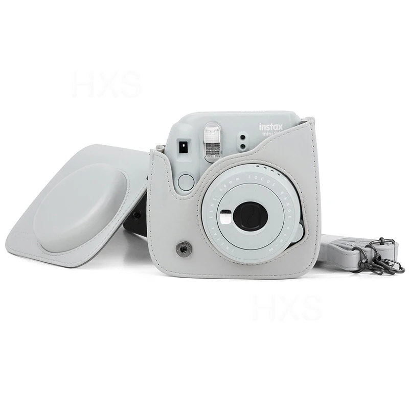 Чехол для Камеры Fujifilm Instax Mini качественная сумка через плечо из искусственной кожи с ремешком для Fuji Instax Mini 9, Instax Mini 8