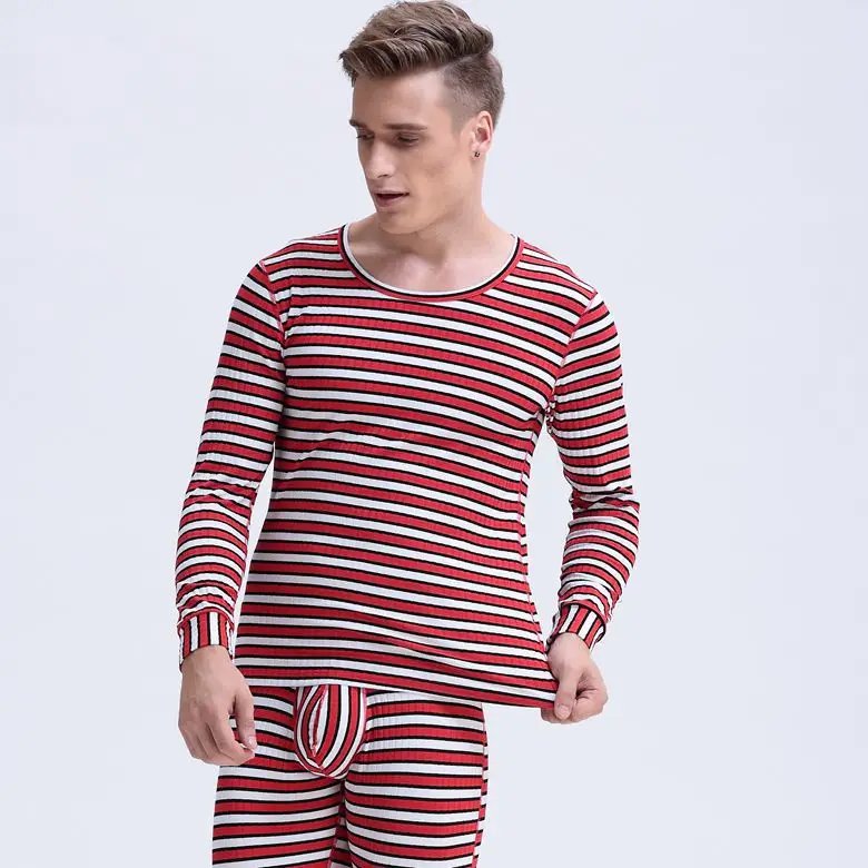 1 комплект зимнее мужское теплое термобелье мужские кальсоны сексуальные модные