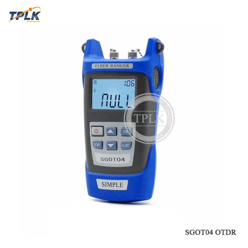 Портативный рефлектометр OTDR SGOT04 с временным доменом 60 км 1310/нм тестер волоконных