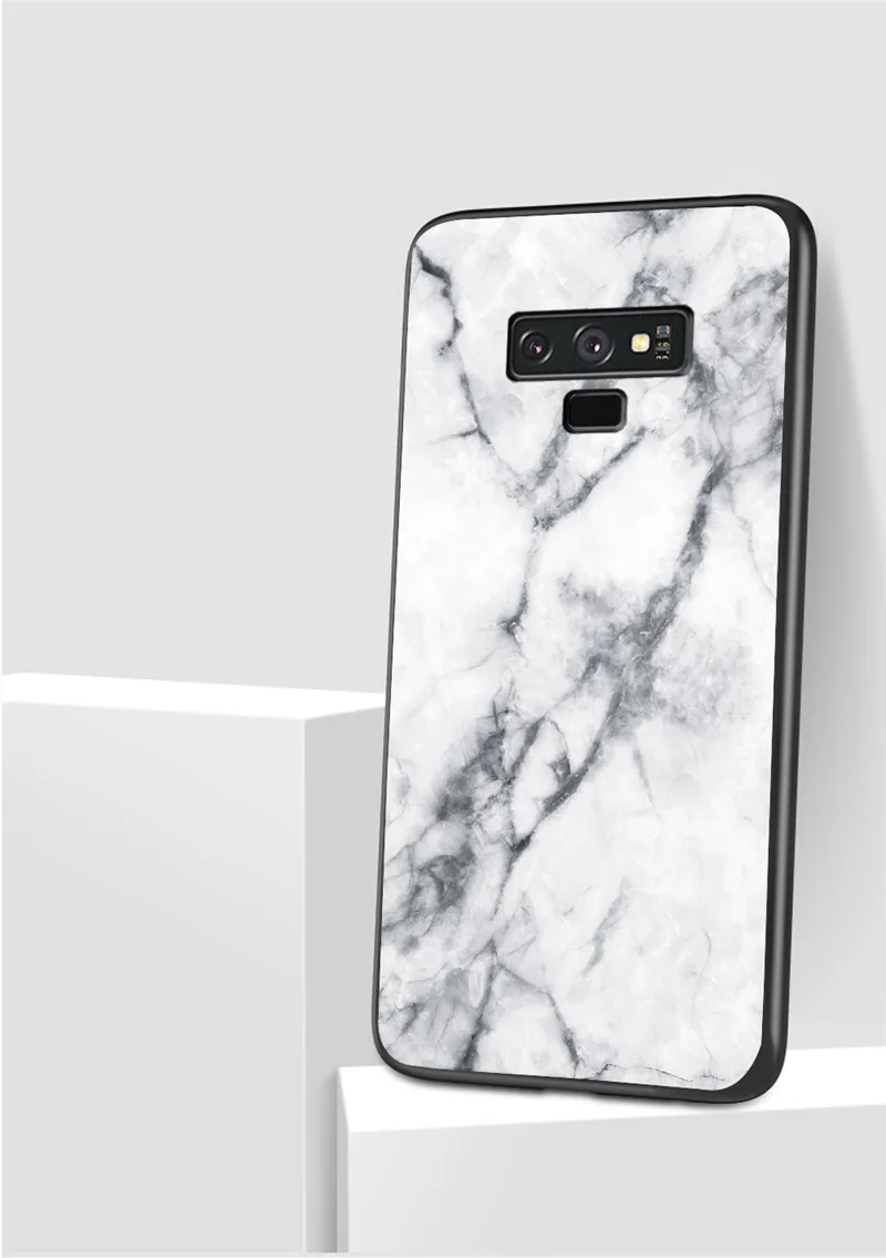 Чехол из закаленного стекла для samsung Galaxy M10 M20 S10 Plus s10 lite S 10, чехол, жесткие чехлы для samsung J4 Plus J6 A9 A7 A750
