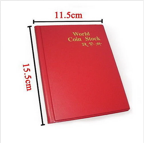 

1PCS Money Penny Pockets bag Hot Book Collecting Coin Holder 120 Coin Collection Storage Collecting