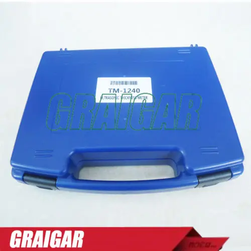 Ультразвуковой толщиномер TM1240 стальная пластина пластиковое стекло цифровой