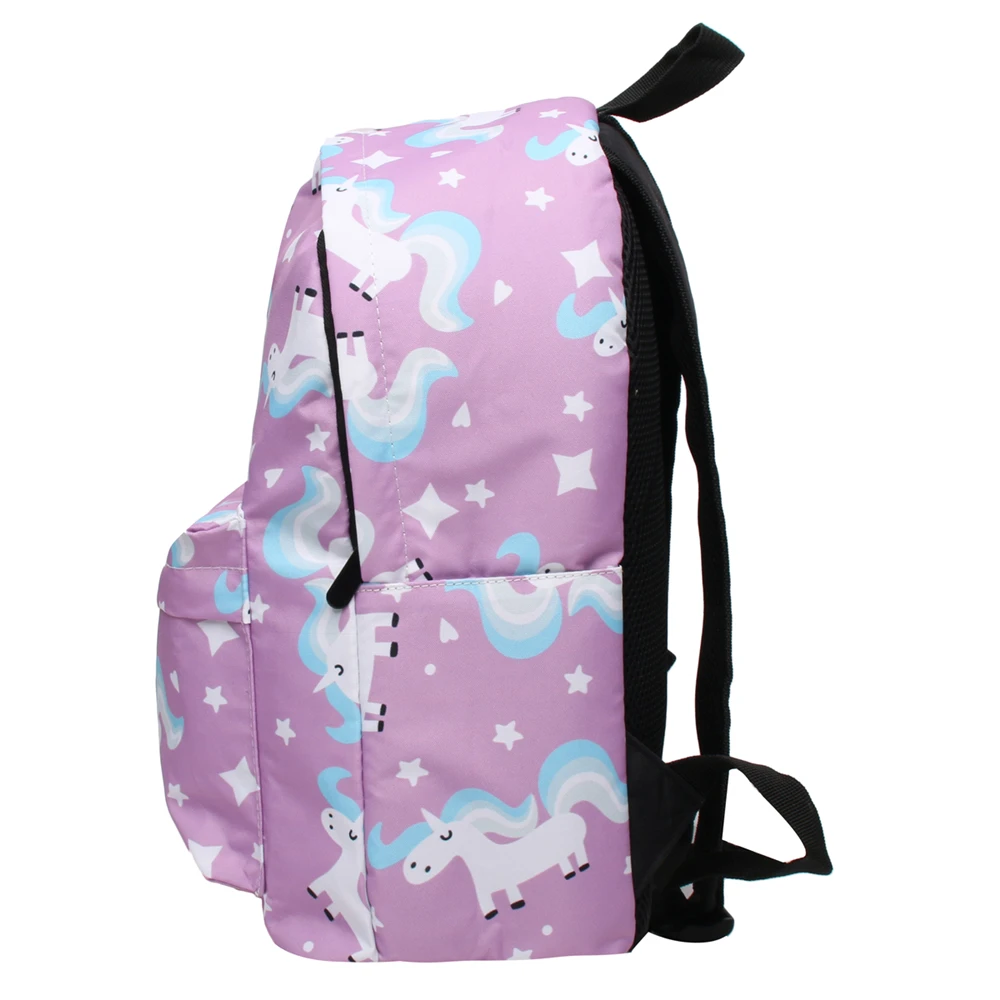 Deanfun Водонепроницаемый Школьный рюкзак женский с единорогом симпатичная