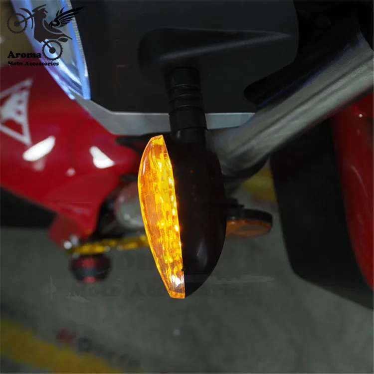 Красочные moto rcycle сигнал поворота светильник rbike светодиодный Универсальный
