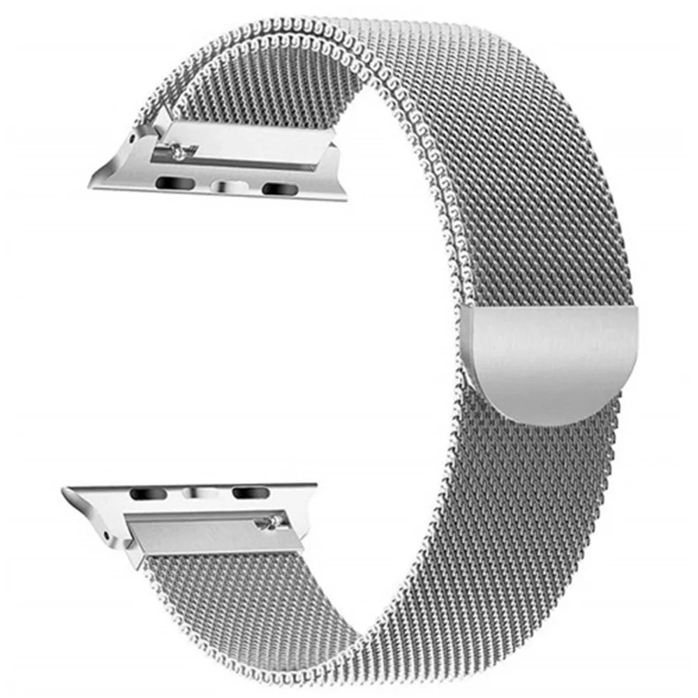 Миланская петля ремешок для apple watch series 5 4 band correa apple watch 44 мм 40 мм 42 мм 38 мм iwatch 5 4 3 2 1 ремень из нержавеющей стали