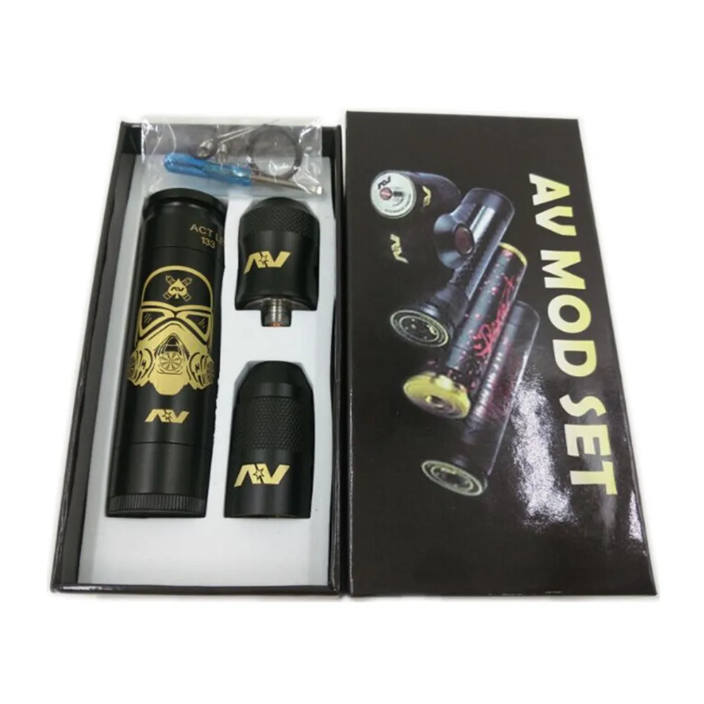 2017 Горячая AV Trooper мод набор электронная сигарета механический комплект для 18650