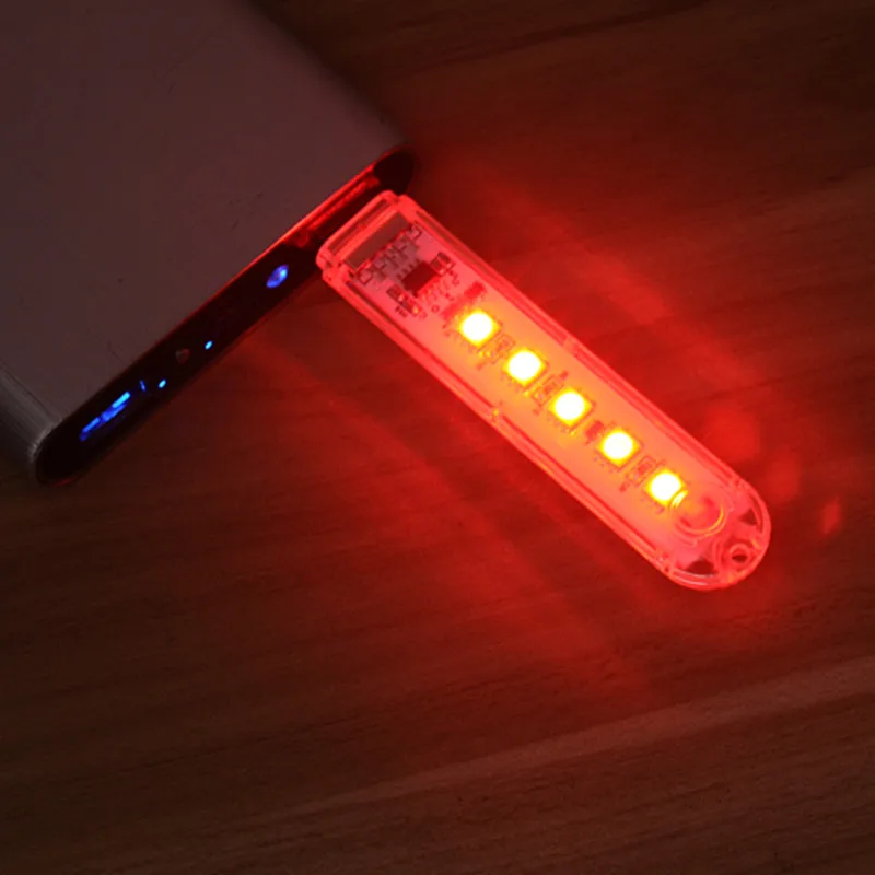 YIYANG, Новое поступление, 5smd RGB, многоцветный USB светодиодный ночник, лампы, креативные лампы для книг, ПК, компьютера, ноутбука, детские лампы для чтения