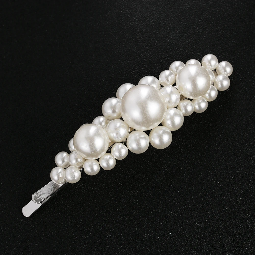 Женская заколка для волос с жемчужинами ручной работы аксессуары 2019 |