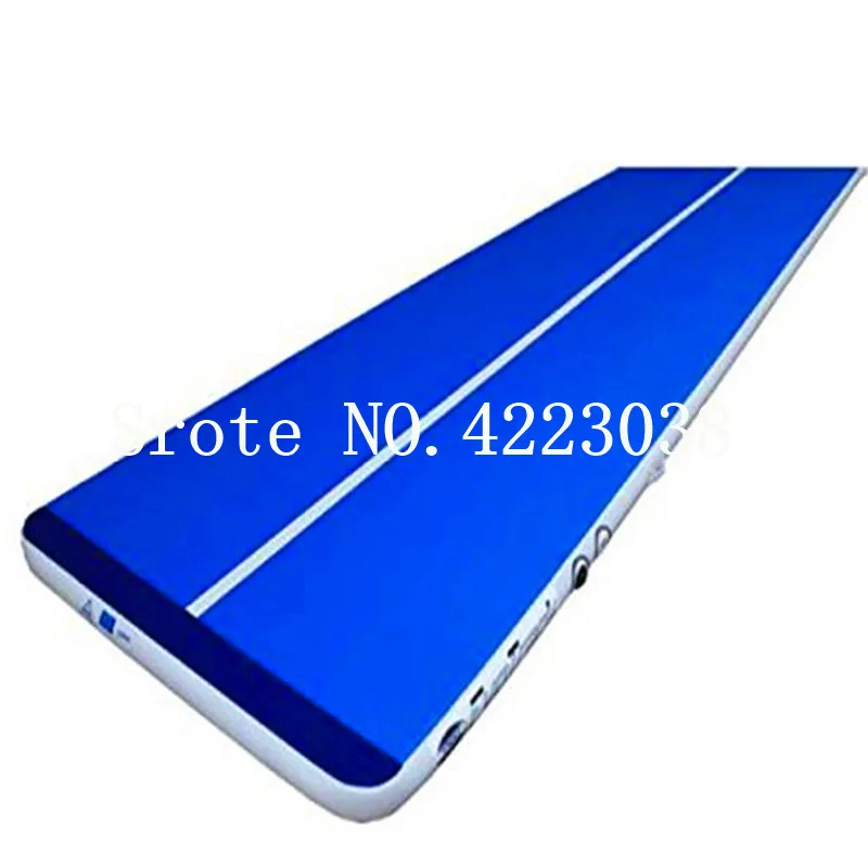 Цена Бесплатная доставка, высококачественный надувной воздушный трек 600x100x20 см, коврик для акробатики, надувной воздушный трек для домашнего исп...