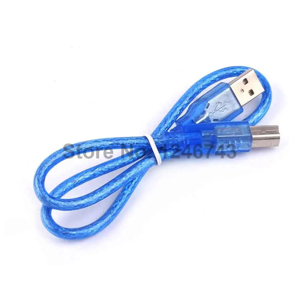 1 шт. синий Удлинительный кабель USB с квадратной линией 50 см|cord|cord cable |