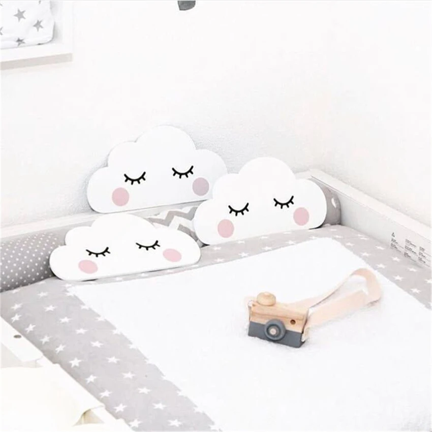 Новинка 2019 23X15CM Kawaii Cloud для украшения стен подвесные мобильные игрушки DIY милые