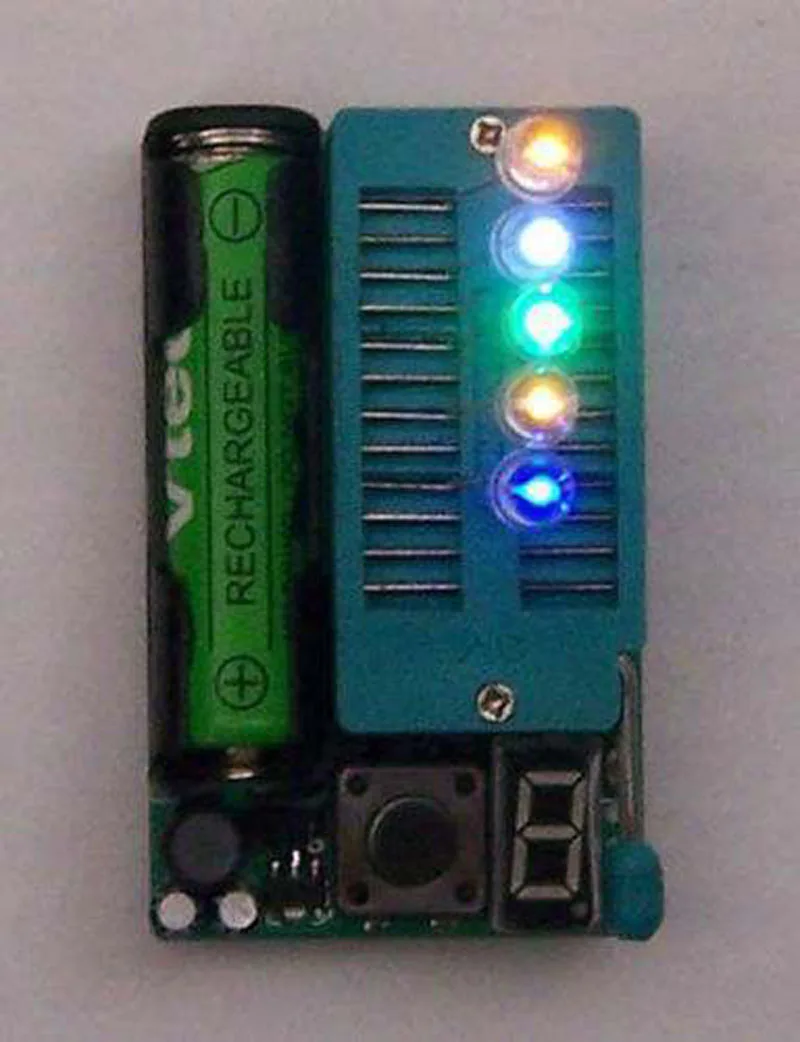 IC Tester Detect ntegrated Circuit Optocoupler test Meter LM339/ LED USB TEST 74HC 74LS CD4000 HEF400 4500 54 | Электроника
