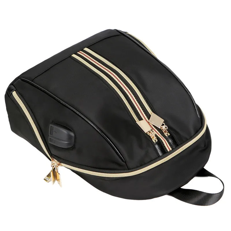 2019 Casual USB Charging Backpack Women Black Waterproof School Bags for Teenage Girls High Quality Fashion Travel Tote | Багаж и сумки