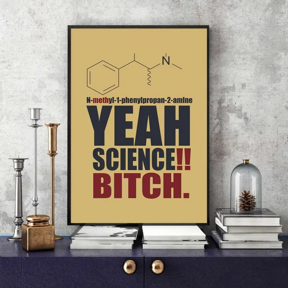2 Breaking Bad фигурки плакаты и принты настенные художественные декоративные картины холст живопись для гостиной домашний Декор без рамы - Цвет: 2