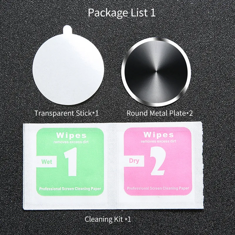 HN железные наклейки на магнитный автомобильный держатель телефона для Xiaomi Huawei