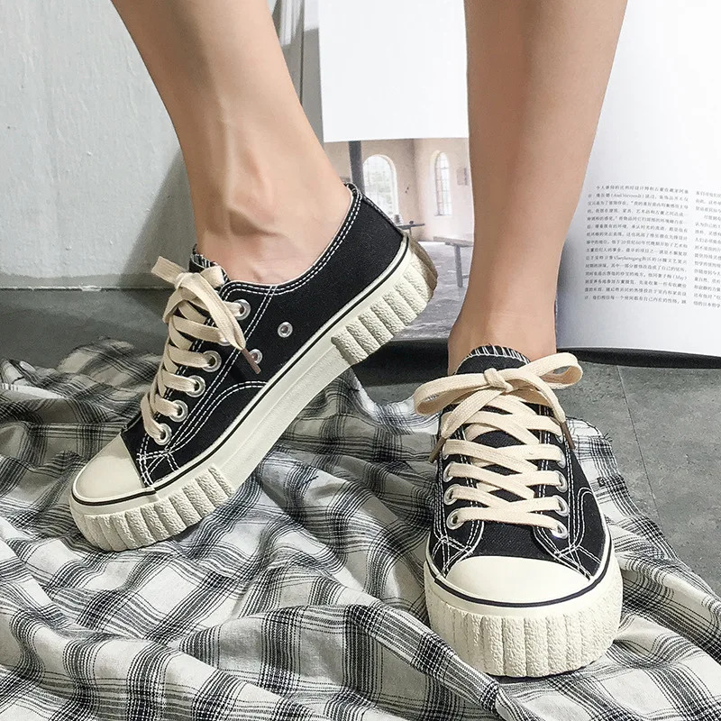 Женские повседневные кроссовки в стиле ретро новинка 2018 осенняя Корейская