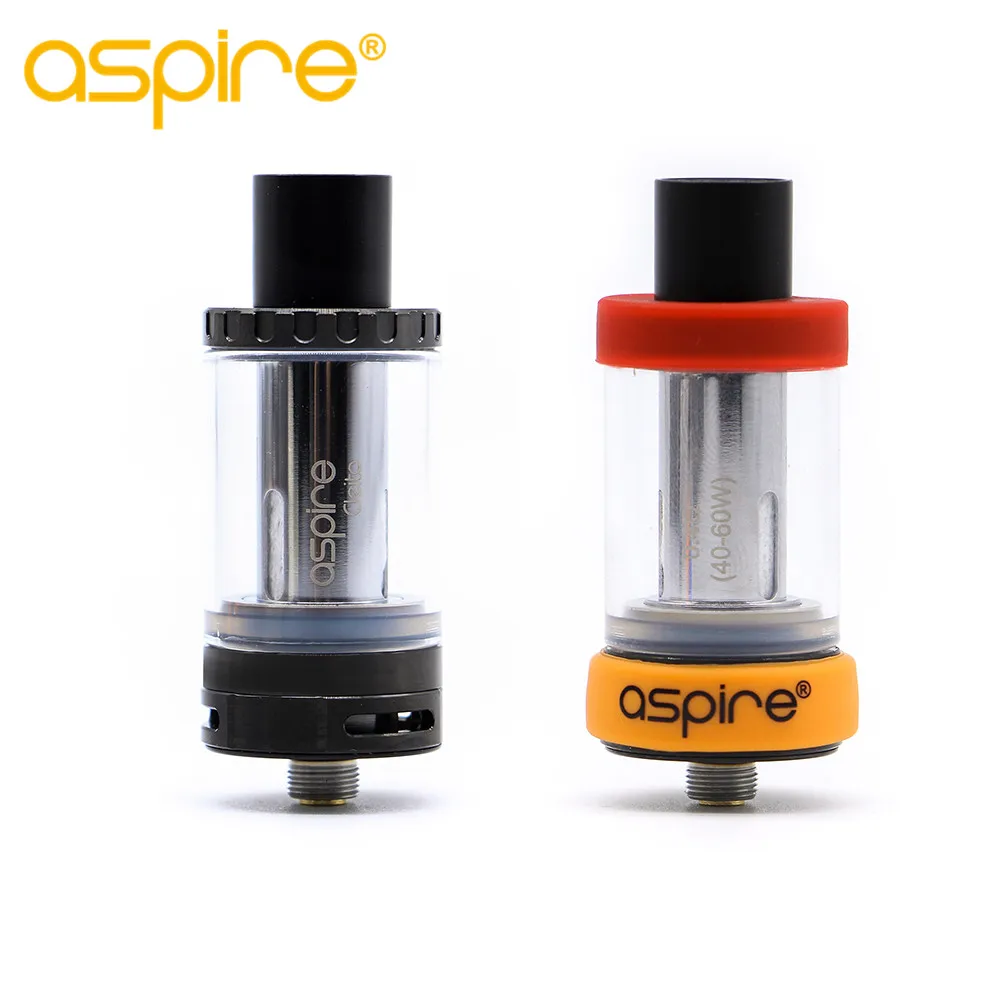 Оригинальный атомайзер Aspire Cleito Sub Ohm Tank e cig поставляется с заменяемым стеклом и