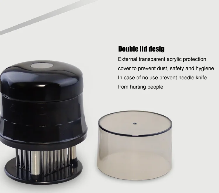 56 стальных игл, нержавеющая сталь, молоток для мяса, кухонный помощник, стейк, свинина, отбивная, быстро разгрузочная игла для мяса