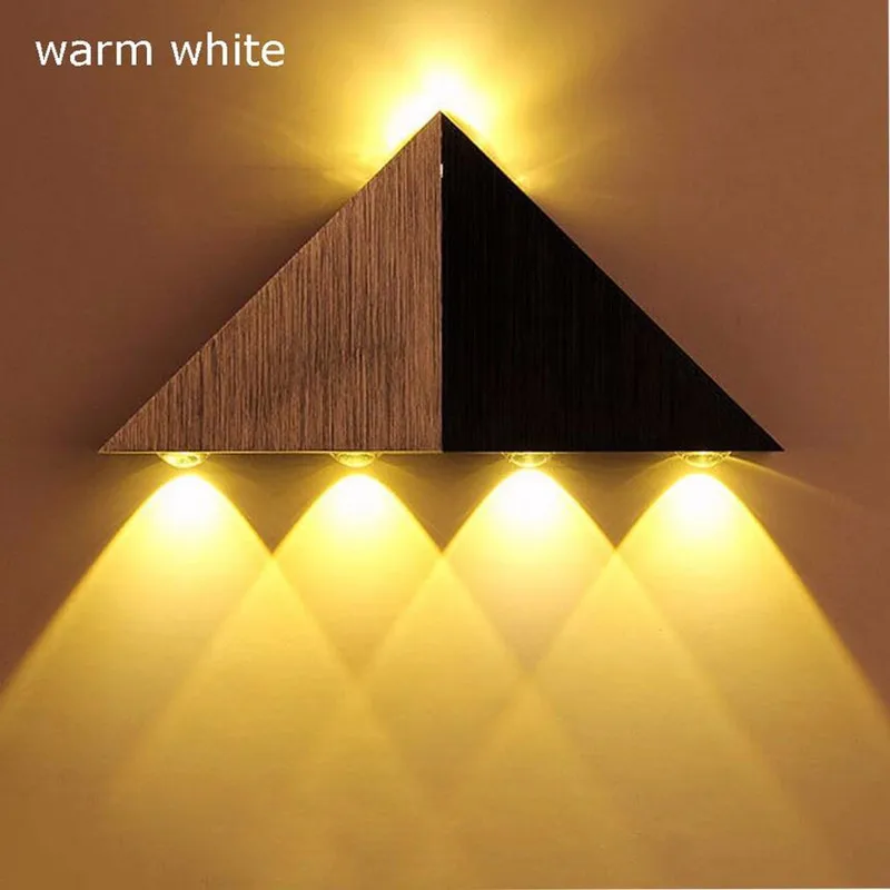 Красочные украшения светодиодный настенный светильник 5 Вт затемнения AC90 265V