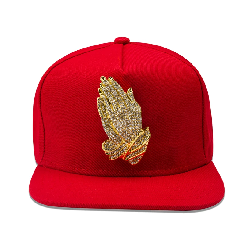NYUK черная синяя красная Кепка s Молящиеся руки бейсболка регулируемая Snapback шапки