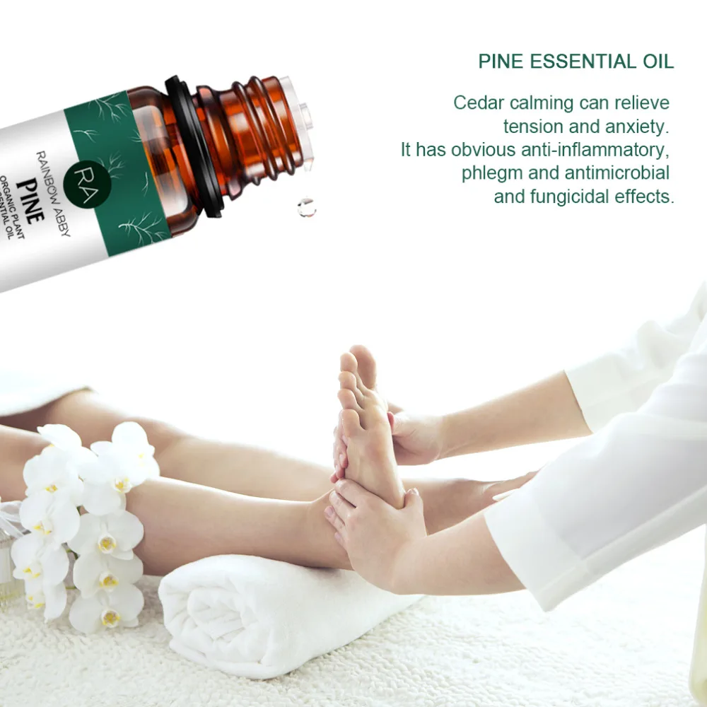 Эфирное масло из натуральной сосны для ароматерапии диффузоры 100% растительное