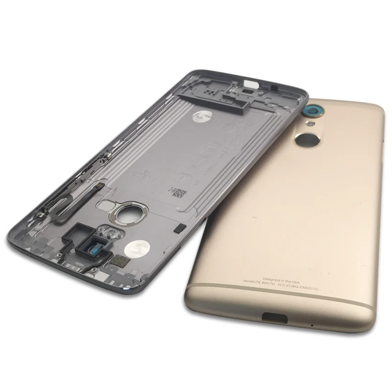 Чехол на заднюю крышку батарейного отсека и боковые кнопки для Zte Axon 7 Mini Axon7 B2017G A7S B2017 запасные части