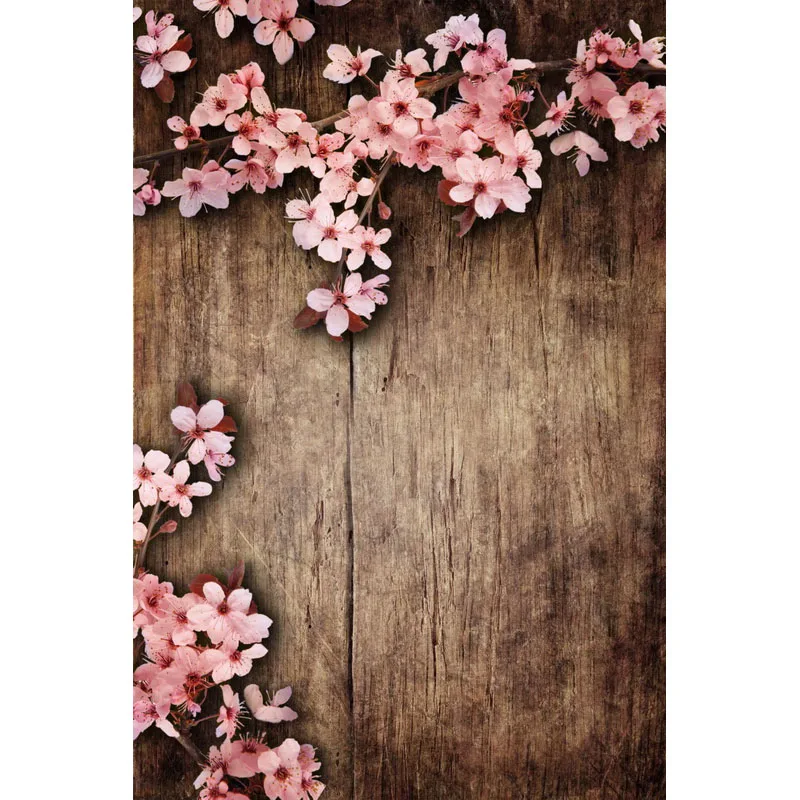 

5X7FT Vinyl Photography Background flower Children Old wood floor Photography Backdrops for Photo Studio F-3214