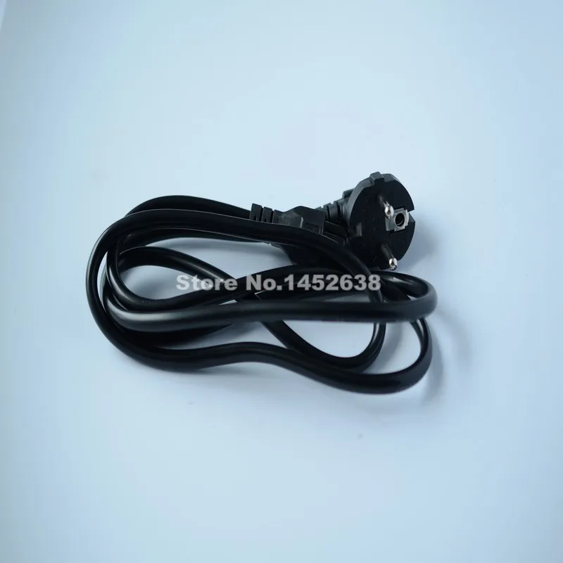 JIGU 1 5 M ЕС 3 зубец 2 Pin AC Шнур питания для ноутбуков Кабель адаптер штекер черный
