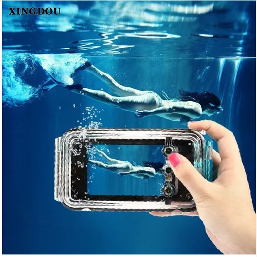 XINGDUO подводный 40 м водонепроницаемый чехол для iPhone 7 7s plus телефона 6 6S PLUS |