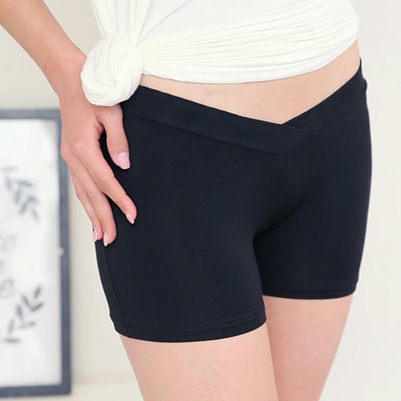 

Maternity Short Pant Leggings Pregnant Women Modal Soft Cotton Low-waist Belly Support Breathable Pant Abdomen Underwear