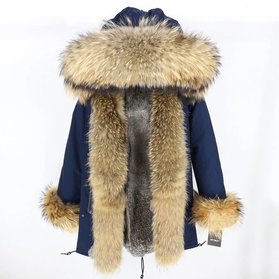 Корейское женское винтажное зимнее плотное теплое пальто из натурального меха