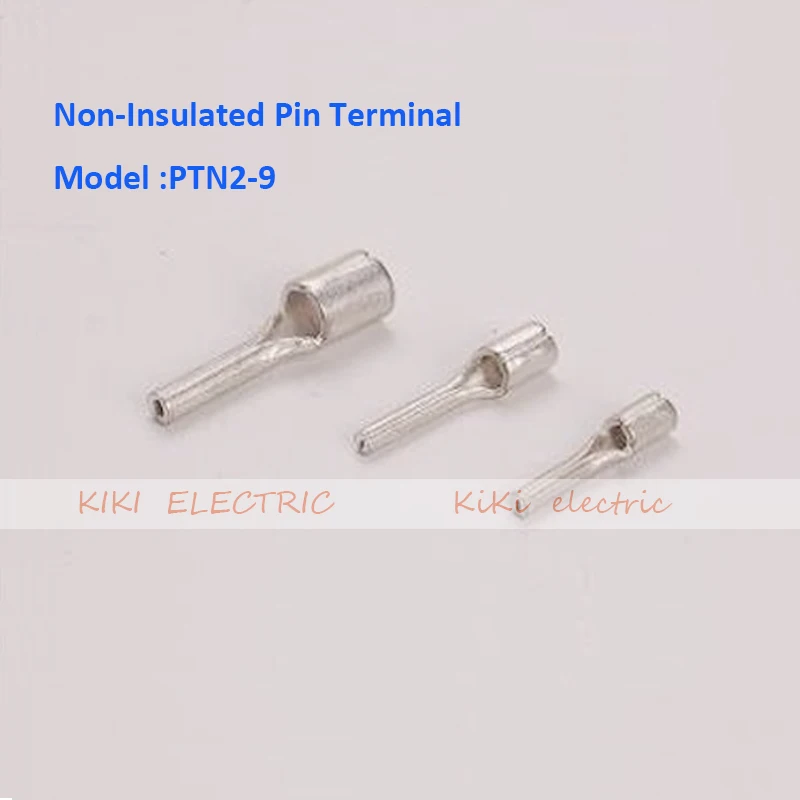 

PTN2-9 неизолированный штифт Клеммная игла голый терминал/холодные клеммы для кабеля 1,5-2, 5 мм2 1000 шт./пакет проводной разъем