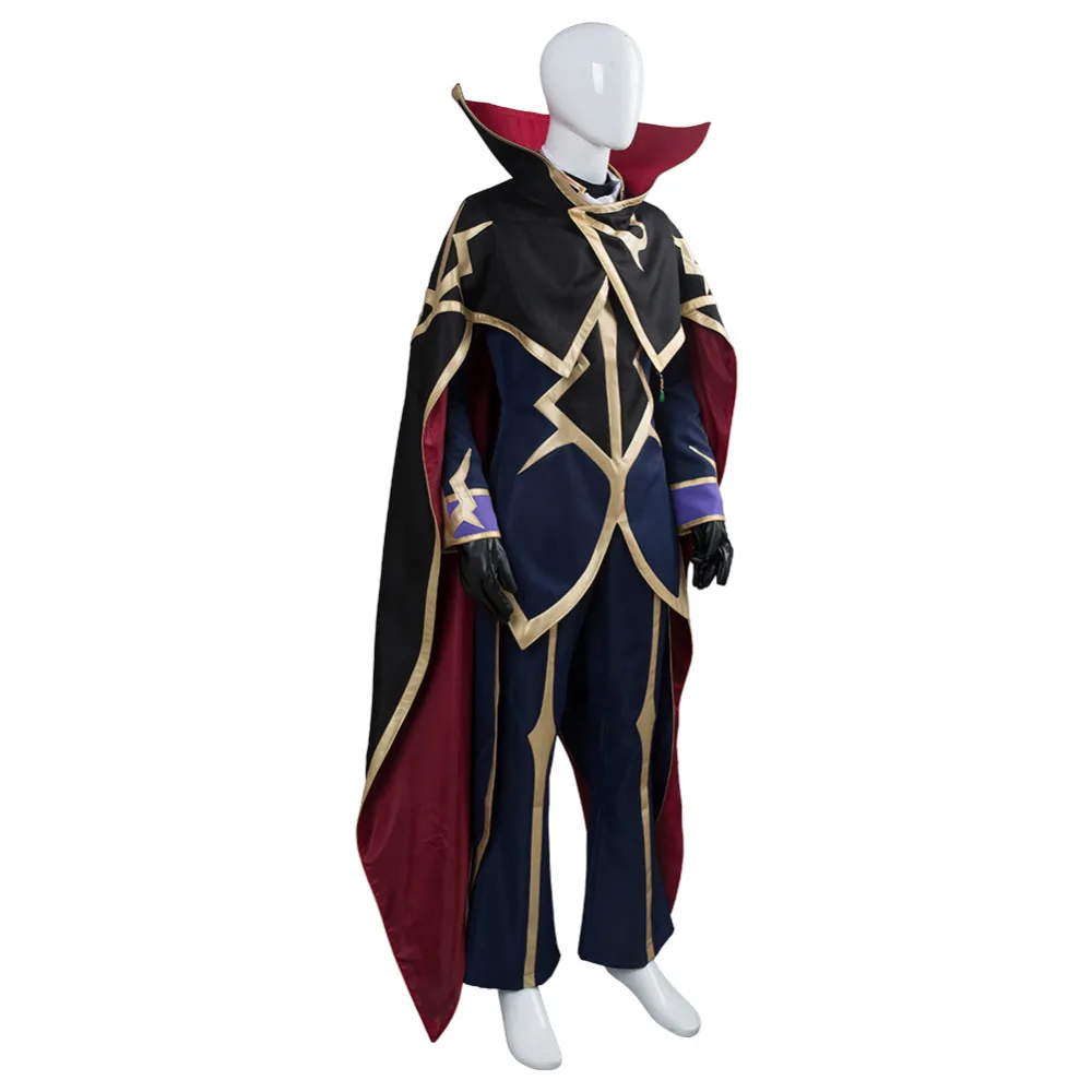 Костюм для косплея Lelouch of the Resurrection Season 3 Zero костюм костюма Униформа карнавальный