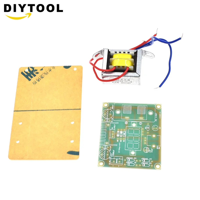 DIY LM317 Регулируемый Напряжение Питание обучения доска комплект с Чехол узнать